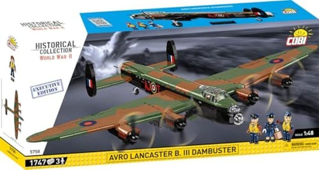 Test du COBI Avro Lancaster B III DAMBUSTERS Executive Edition 5758 : un modèle exclusif à découvrir