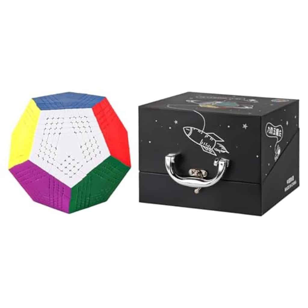 Test du cube Megaminx Oostifun Shengshou 9x9x12 : un défi multicolore