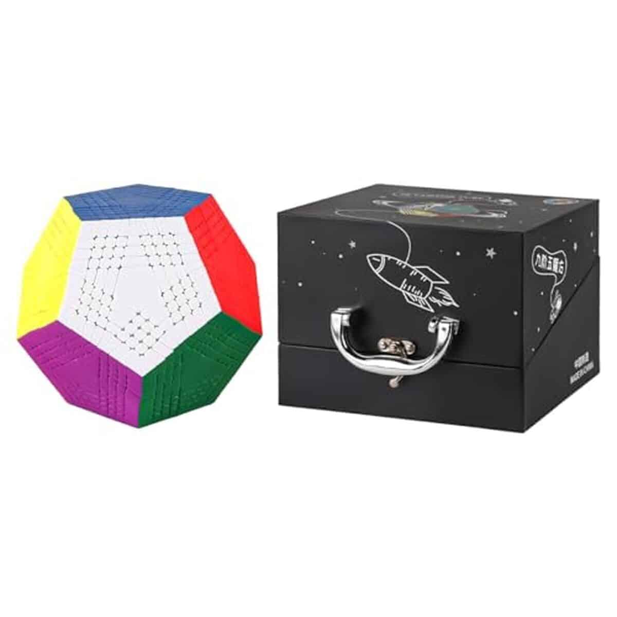 Test du cube Megaminx Oostifun Shengshou 9x9x12 : un défi multicolore