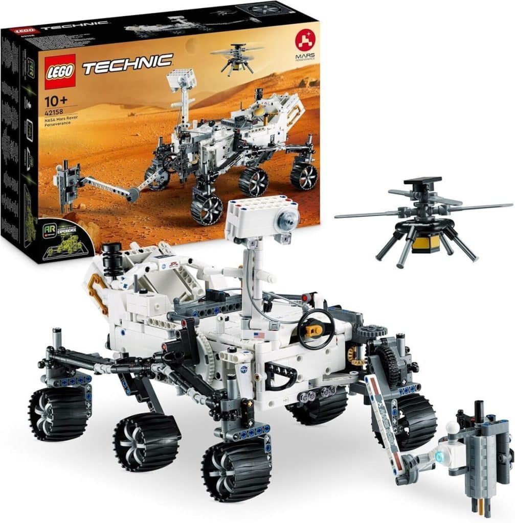 Test du LEGO Technic Mars Rover 42158 : exploration spatiale pour petits ingénieurs