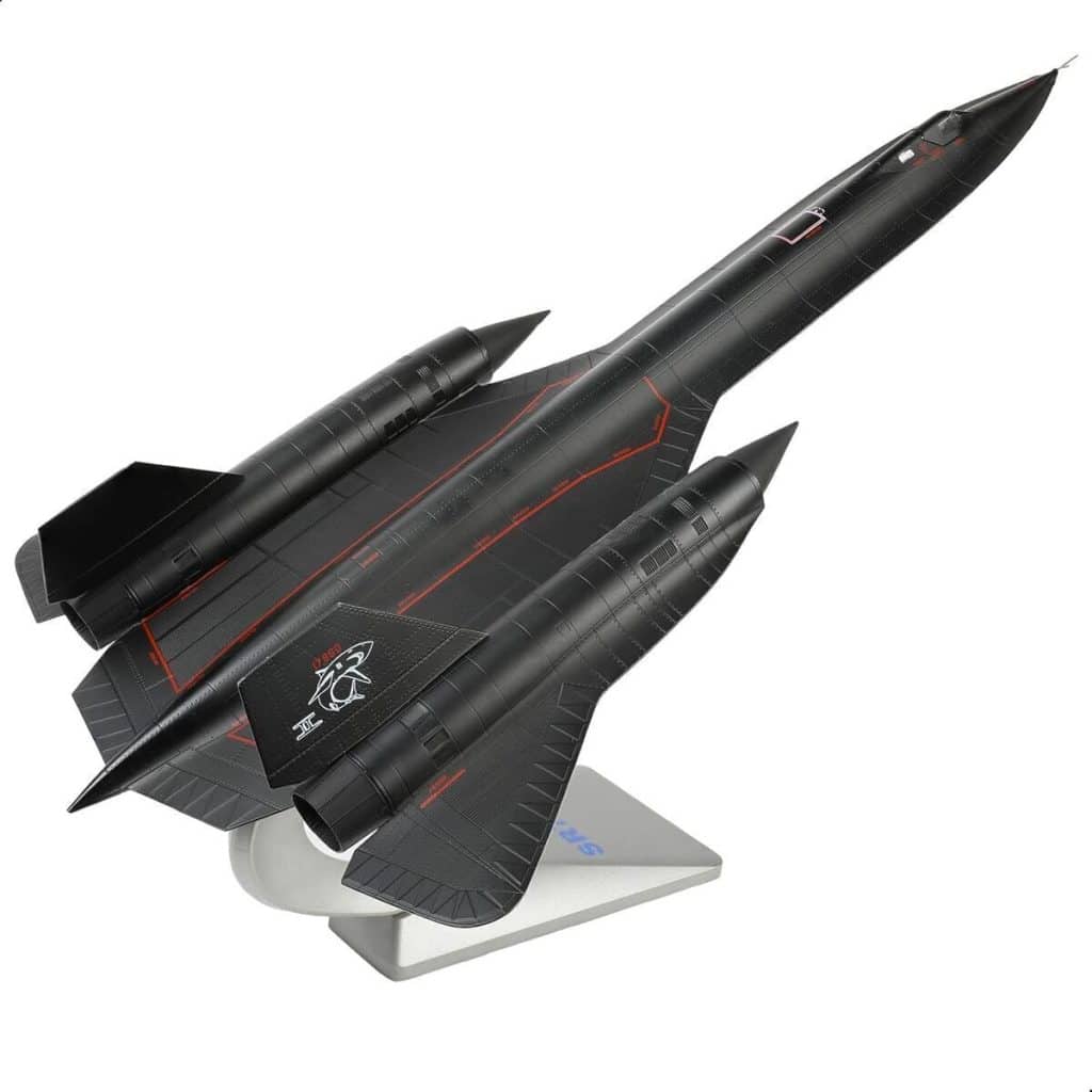 Test du modèle NUOTIE SR-71A Blackbird en métal 1/72