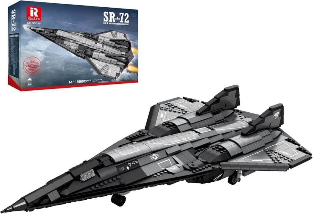 Test du Reobrix SR-72 : maquette d'avion de reconnaissance pour adultes