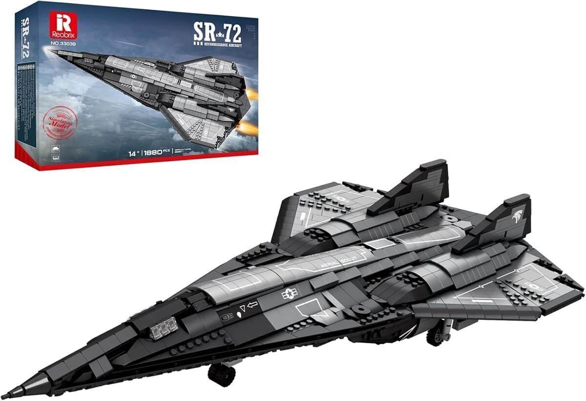 Test du Reobrix SR-72 : maquette d'avion de reconnaissance pour adultes