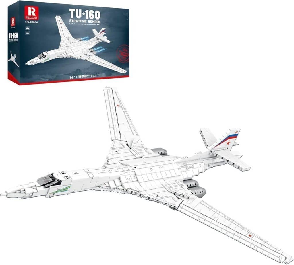 Test : maquette d'avion White Swan Reobrix 1598 pièces