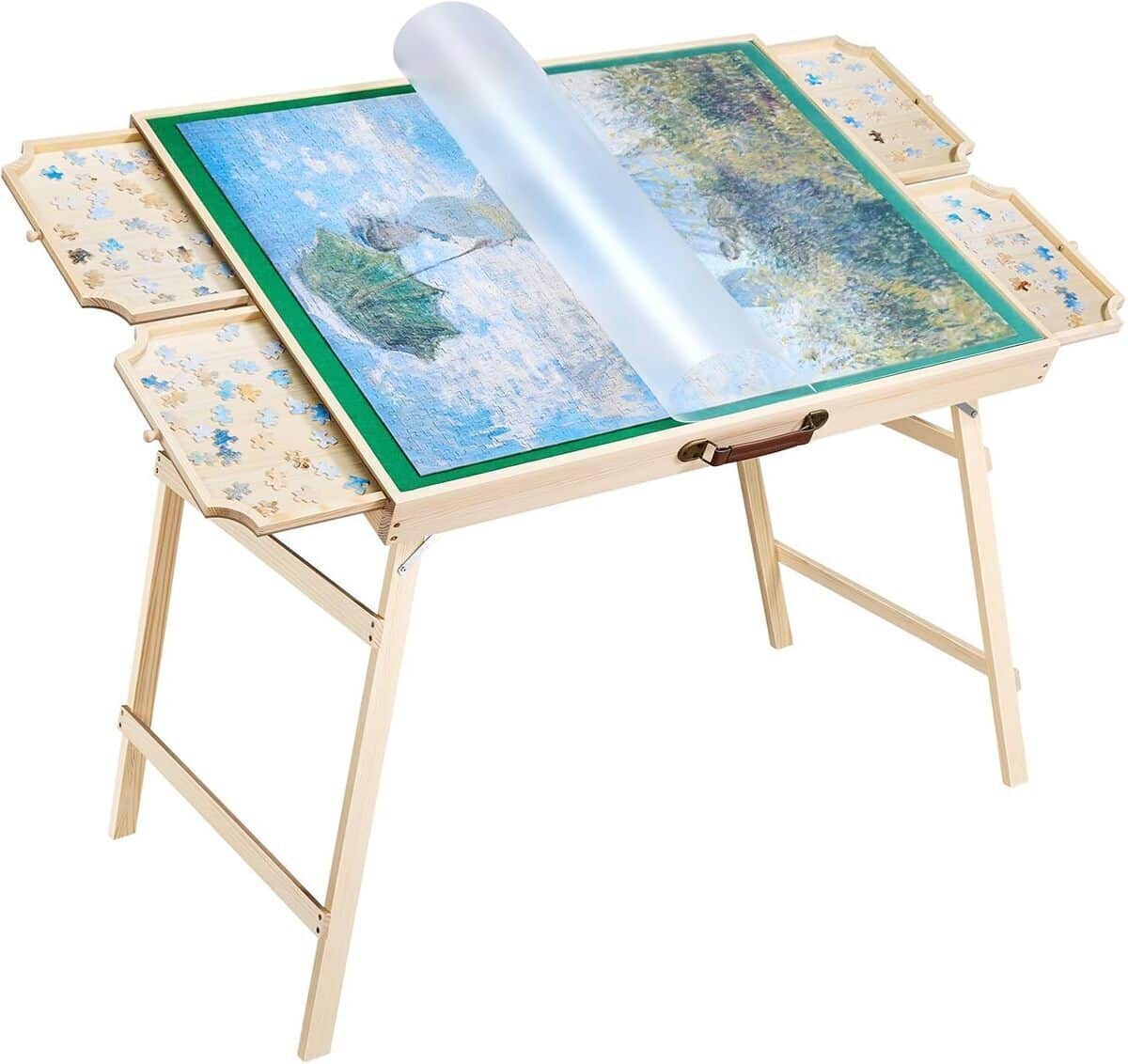 Test : table de puzzle Vevor 1500 pièces pliable et inclinable