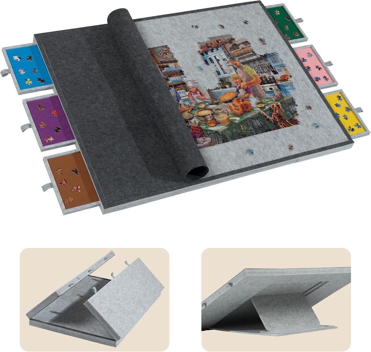 Test : tektalk table pliable pour puzzle 2 000 pièces