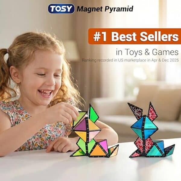 Découvrez notre test de la pyramide magnet glow tosy et libérez votre créativité avec ce puzzle innovant et lumineux  !