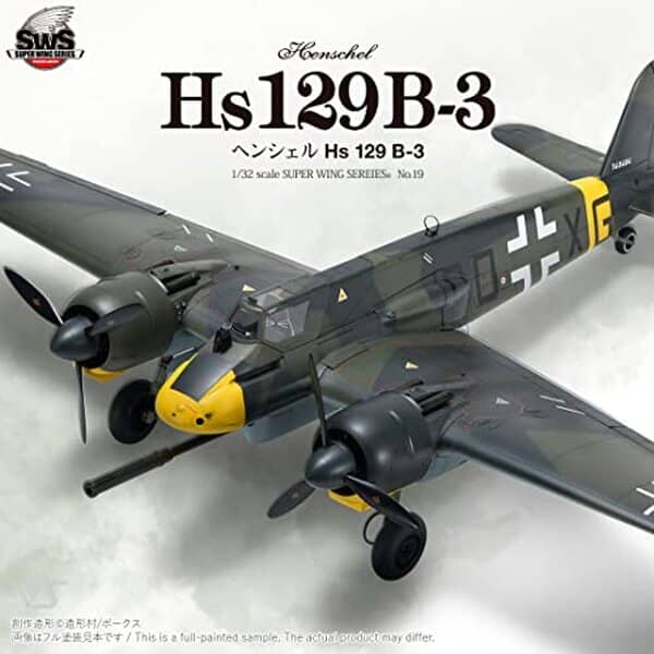 Explorez notre test complet de la maquette Henschel Hs 129 B-3 à l'échelle 1/32, réalisée par Zoukei-Mura. Un modèle incontournable pour les passionnés d'aviation et de maquettes  !