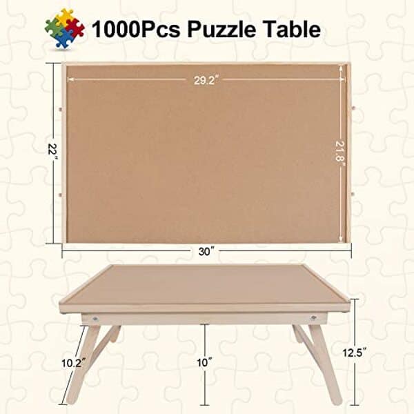 Découvrez notre test détaillé de la table de puzzle Aloftopz 1000 pièces portable et trouvez l'accessoire parfait pour toutes vos créations artistiques de puzzles