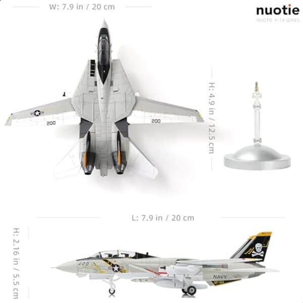 Découvrez notre test détaillé du kit de maquette d'avion NUOTIE F-14A Tomcat en métal : qualité, assemblage et performance de ce modèle réduit haut de gamme. 