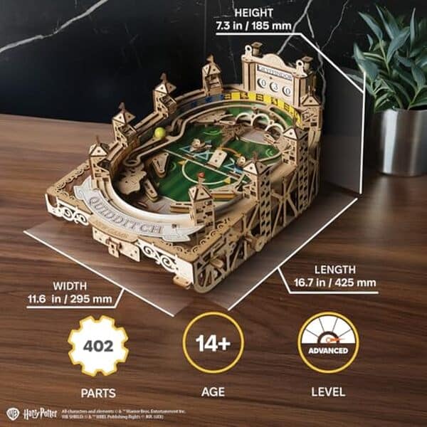 Découvrez notre test complet du flipper mécanique en bois UGEARS Quidditch : fonctionnalités, qualité de construction et avis détaillé pour les fans de Harry Potter. 