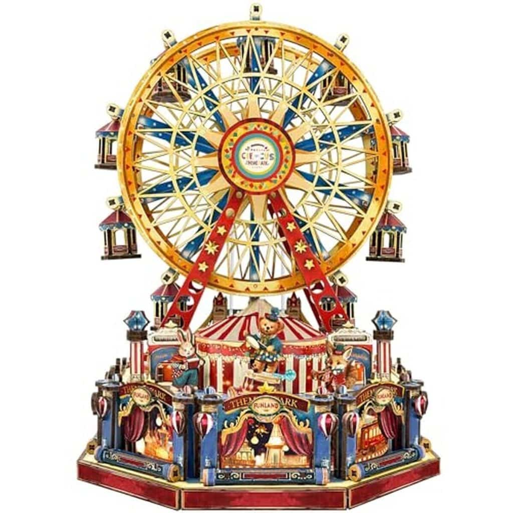 Avis : kit de maison miniature bibliothèque 3D en bois