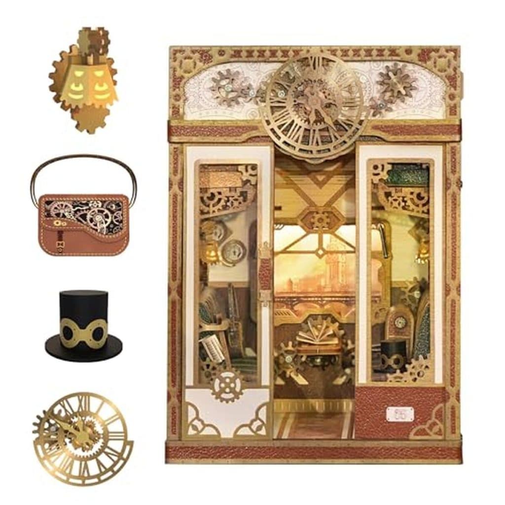 Critique : scène animée de cabine de train Tonecheer