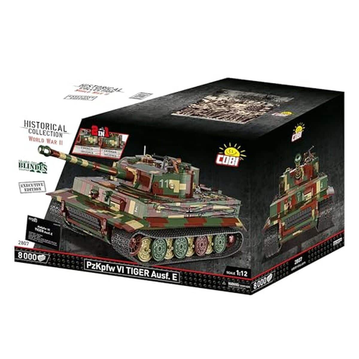 Test cobi panzerkampfwagen vi tiger : maquette d'exception 8000 pièces