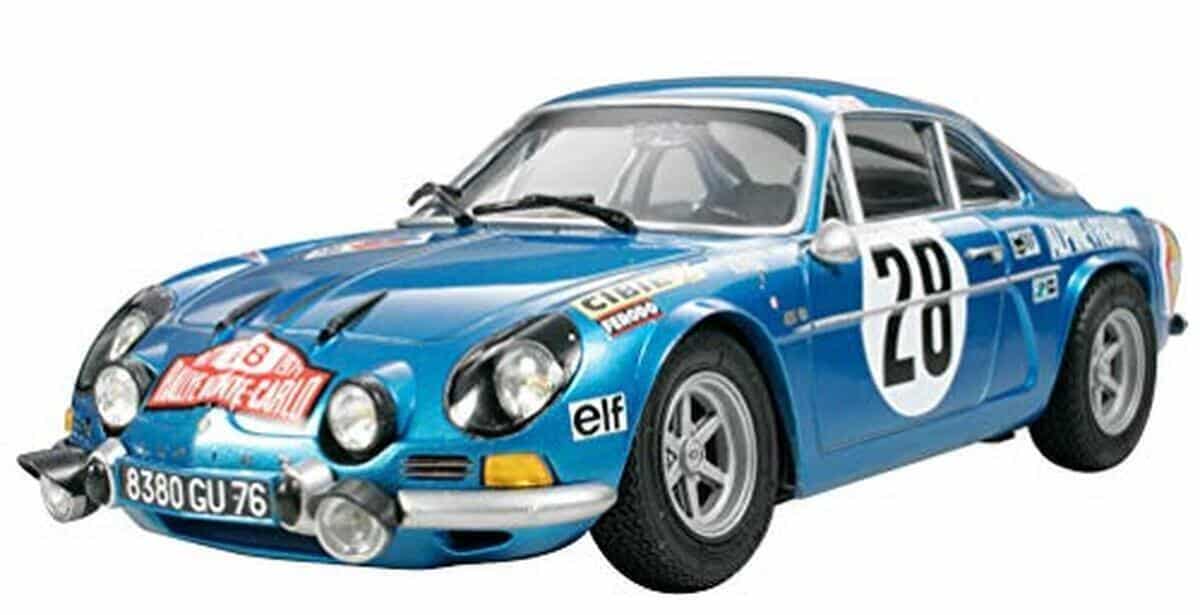 Test de la maquette Alpine Renault A110 Tamiya 1 : 24