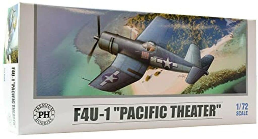 Test de la maquette avion premium hobbies f4u-1 1 : 72