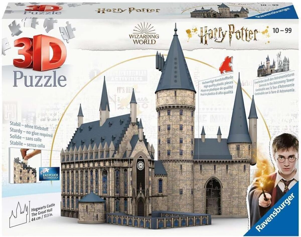 Test du puzzle 3D château de Poudlard de Ravensburger