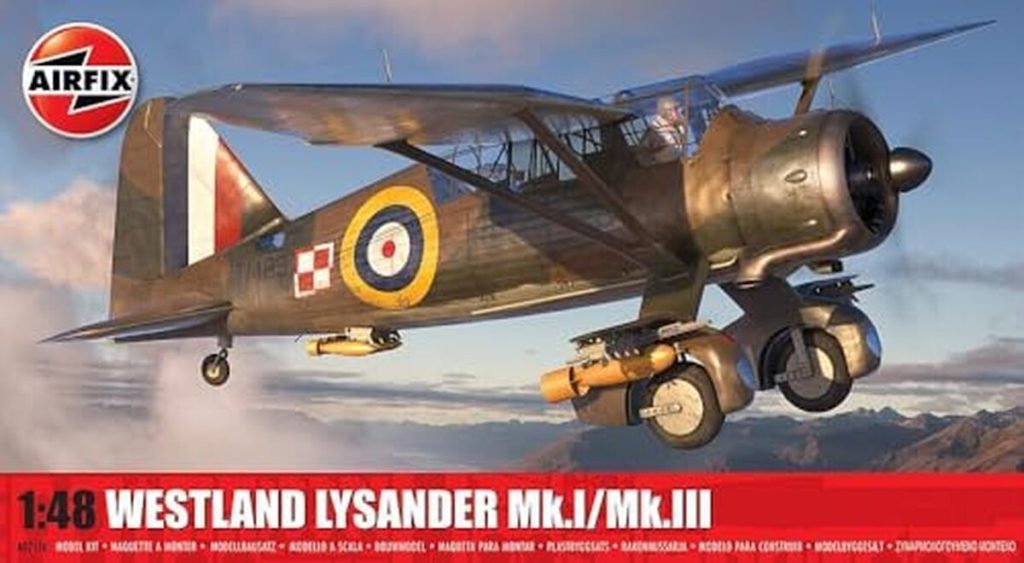 Test : maquette Airfix A07116 Westland Lysander MK.I/MK.III pour les jeunes passionnés